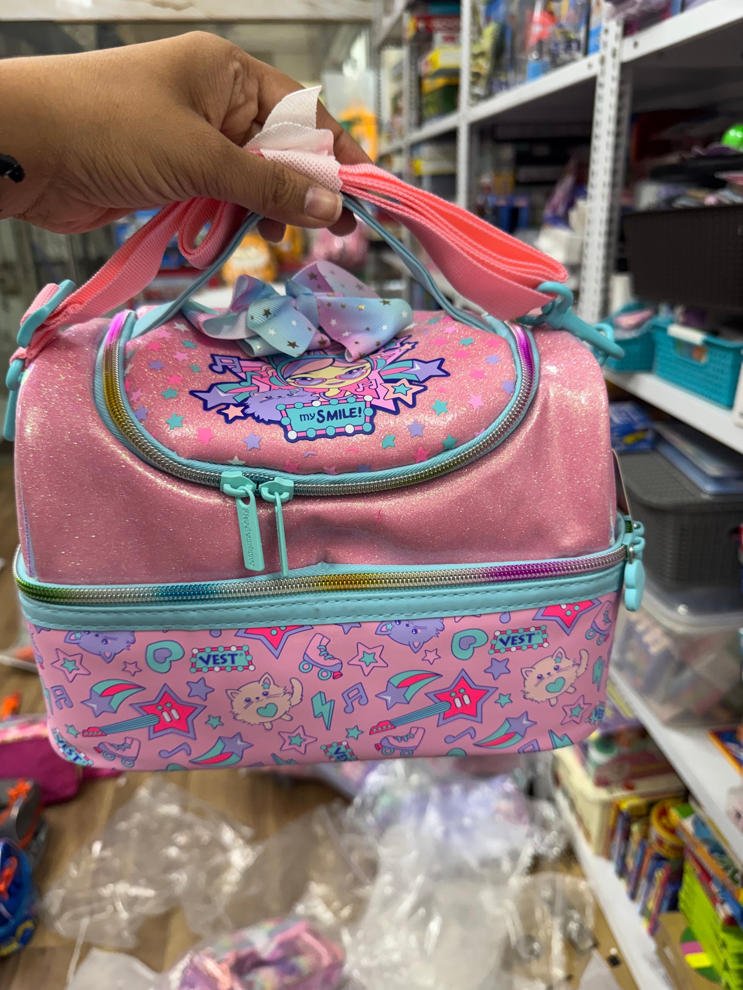 Thermal Double Partition Lunch Bag