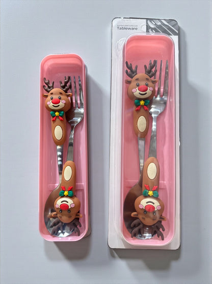 Christmas Spoon and Fork (Set of 2)