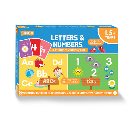 Flash Cards - Letters & Numbers