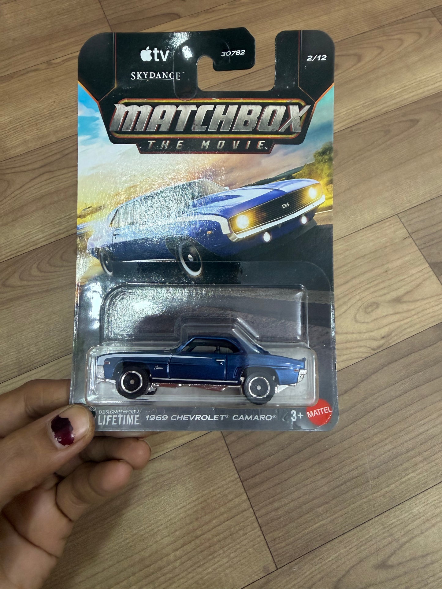 1969 CHEVROLET CAMARO- 30782 MATCHBOX SINGLE CAR