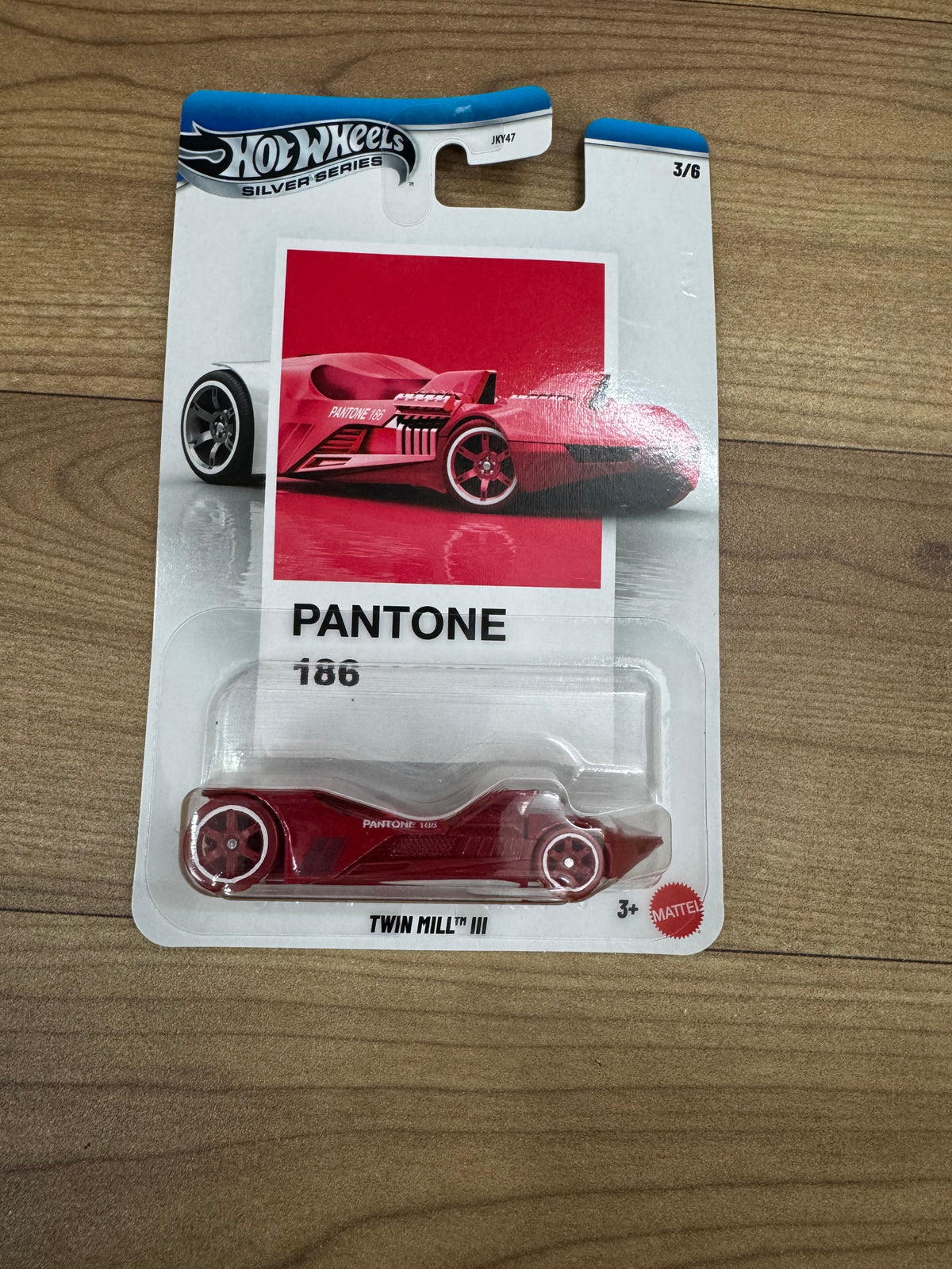 Hot Wheels- PANTONE 186- TWIN MILL III