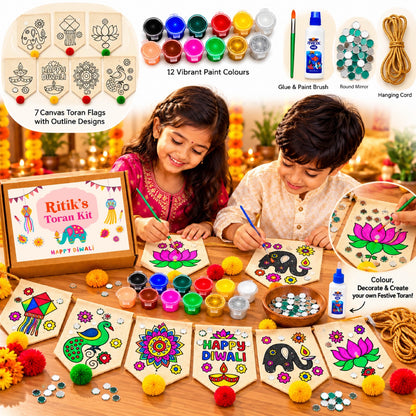 Personalised DIY Toran for Kids