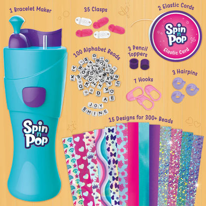 Imagimake Spin n Pop - Beads Studio: Bracelets, Braids & More