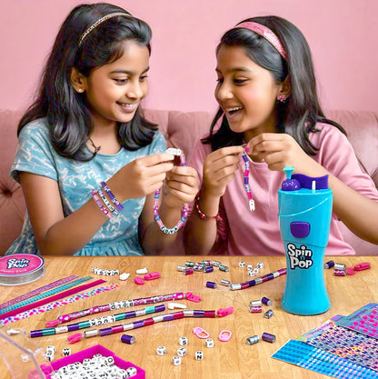 Imagimake Spin n Pop - Beads Studio: Bracelets, Braids & More