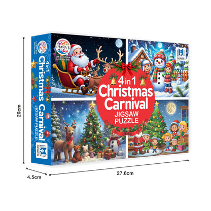 4 in 1 Christmas Puzzle