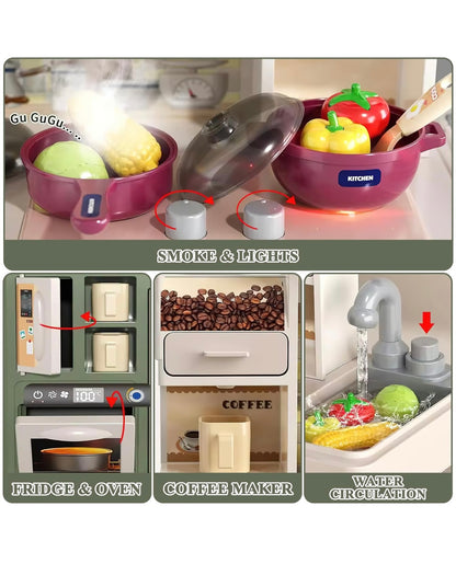 Mini Kitchen Playset for Toddlers