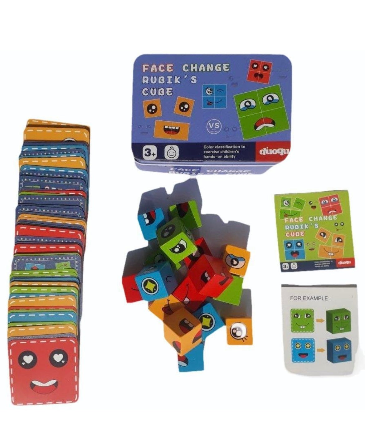 Face Changing Rubik Cube