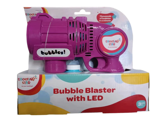 Shooting Star Bubble Blaster With LED