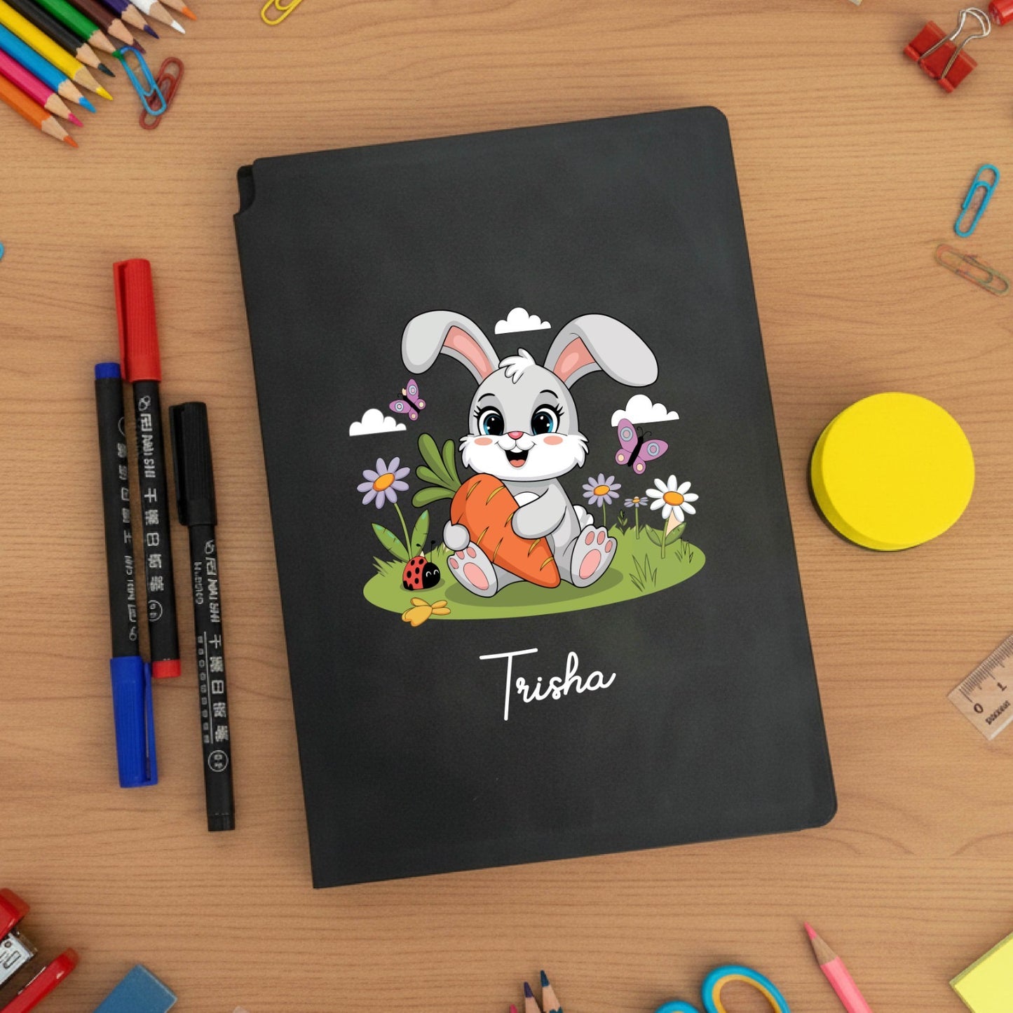Personalised reusable erasable notebook A5