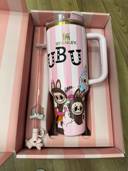 QUENCHER H2.0 TUMBLER | 40 OZ ( Kawaii Cabana Collectible LABUBU - LIMITED EDITION )