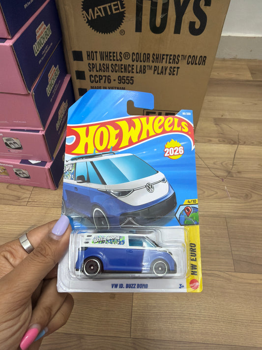 SINGLE HOT WHEELS CAR VW ID BUZZ BOMB