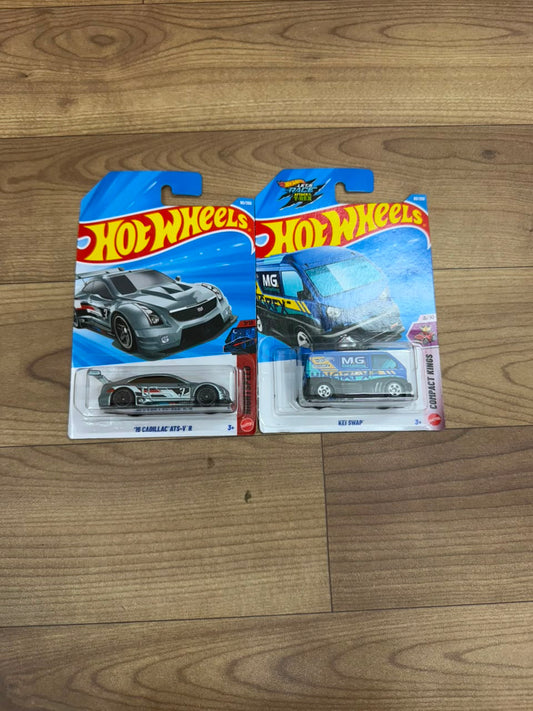 16 CADILLAC ATS- V R AND KEI SWAP: SINGLE HOT WHEELS CARS