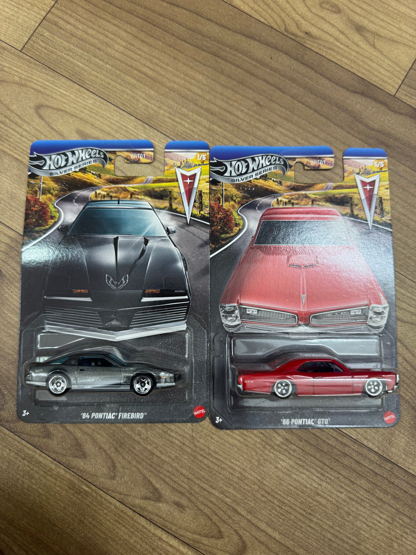 Hot Wheels Silver Series- PONTIAC Cars