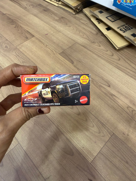 DNK70 (MATCHBOX PWR GBRS HERITAGE)-2024 CHEVROLET SILVERADO PPV TRUCK