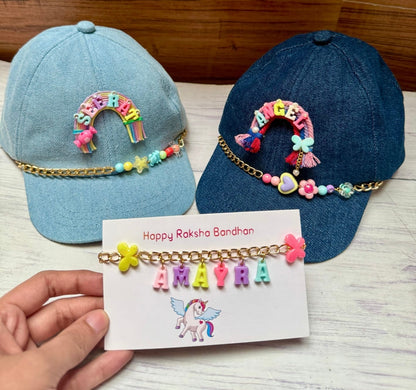 Denim Customised Caps