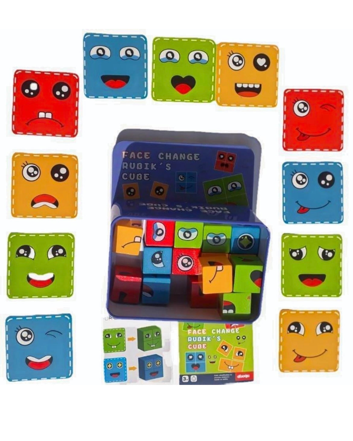 Face Changing Rubik Cube