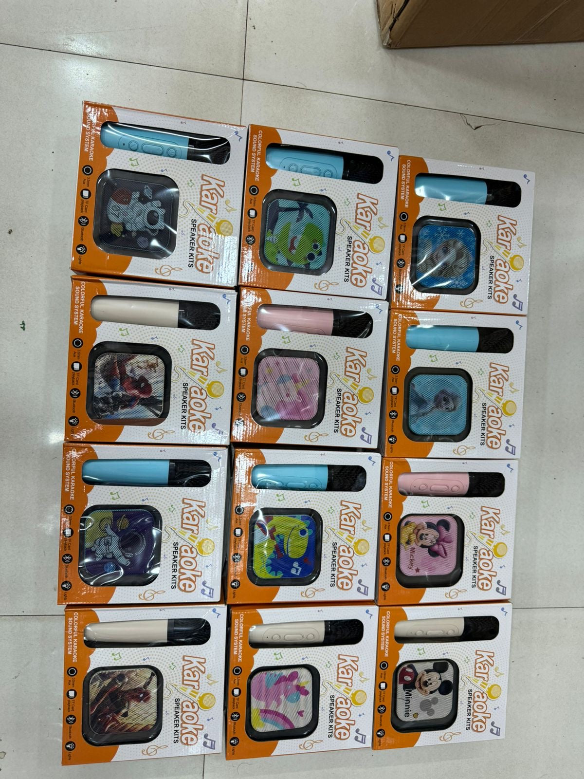 Portable Bluetooth Speaker with Wireless Microphone