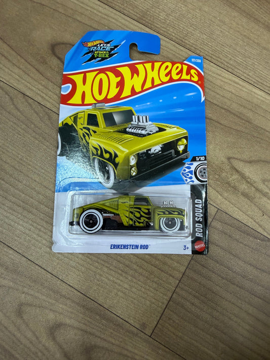 SINGLE HOTWHEELS CAR- ERIKENSTEIN ROD