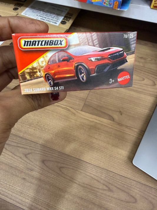 DNK70 (MATCHBOX PWR GBRS HERITAGE)-2024 SUBARU WRX S4 STI