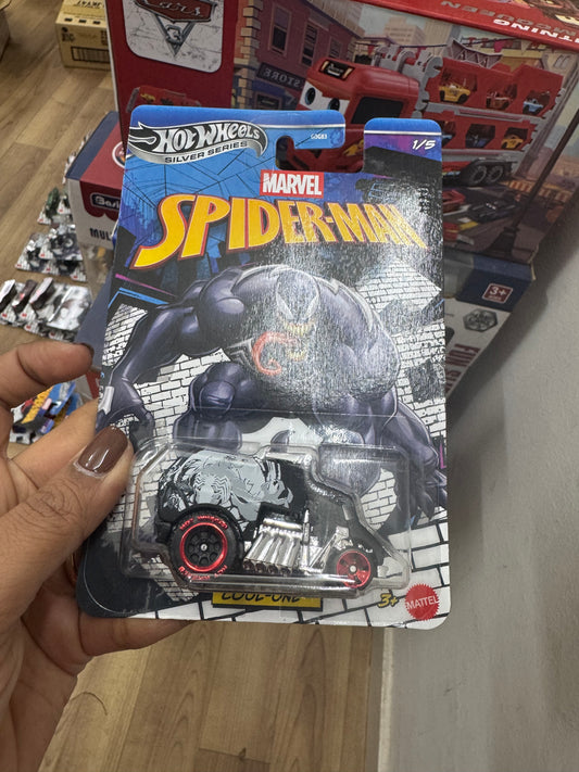 Hotwheels Spiderman Series-COOL-ONE- Mainline 1:64 Scale (GDG83-952L)