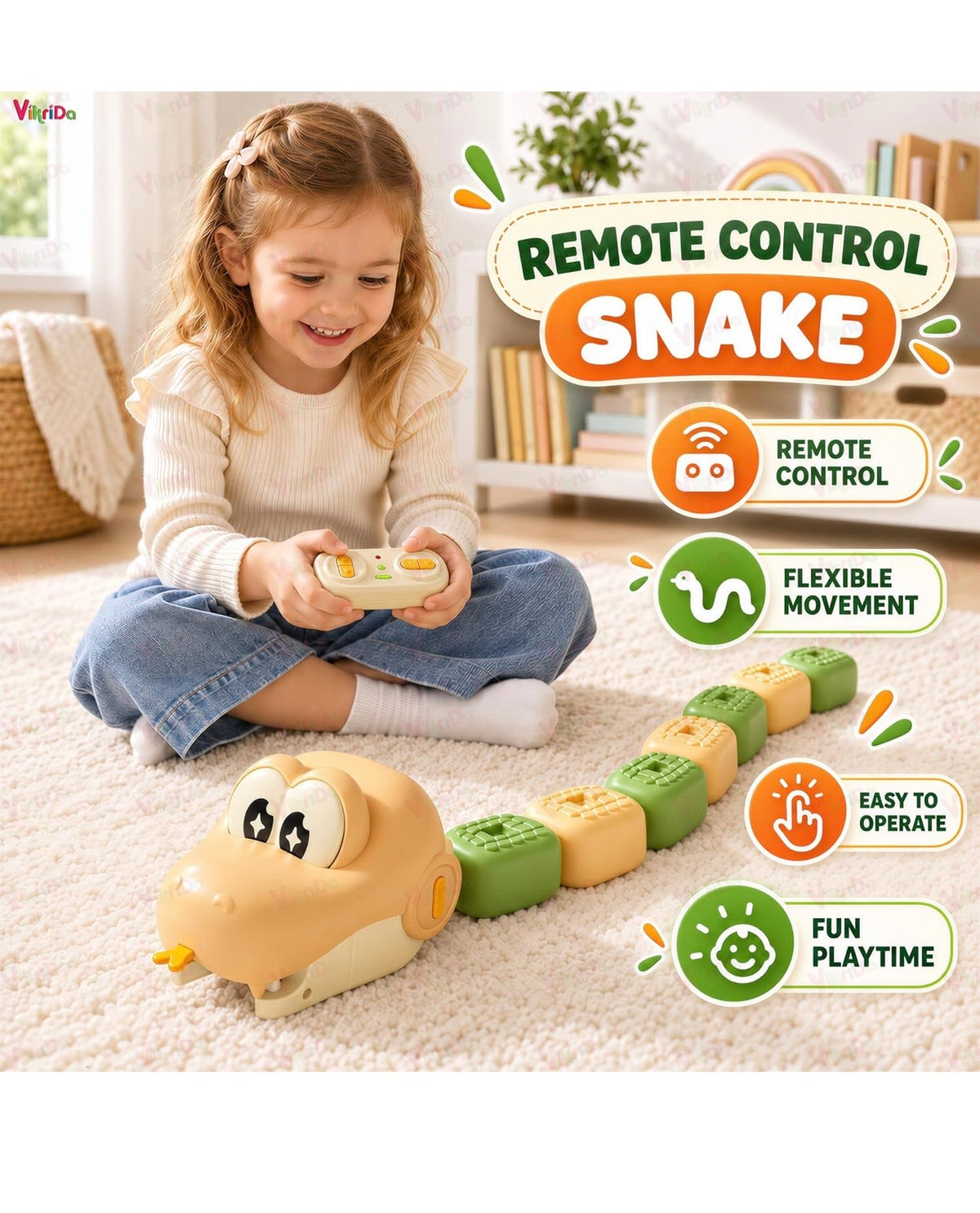 Snake Game- Remote Control