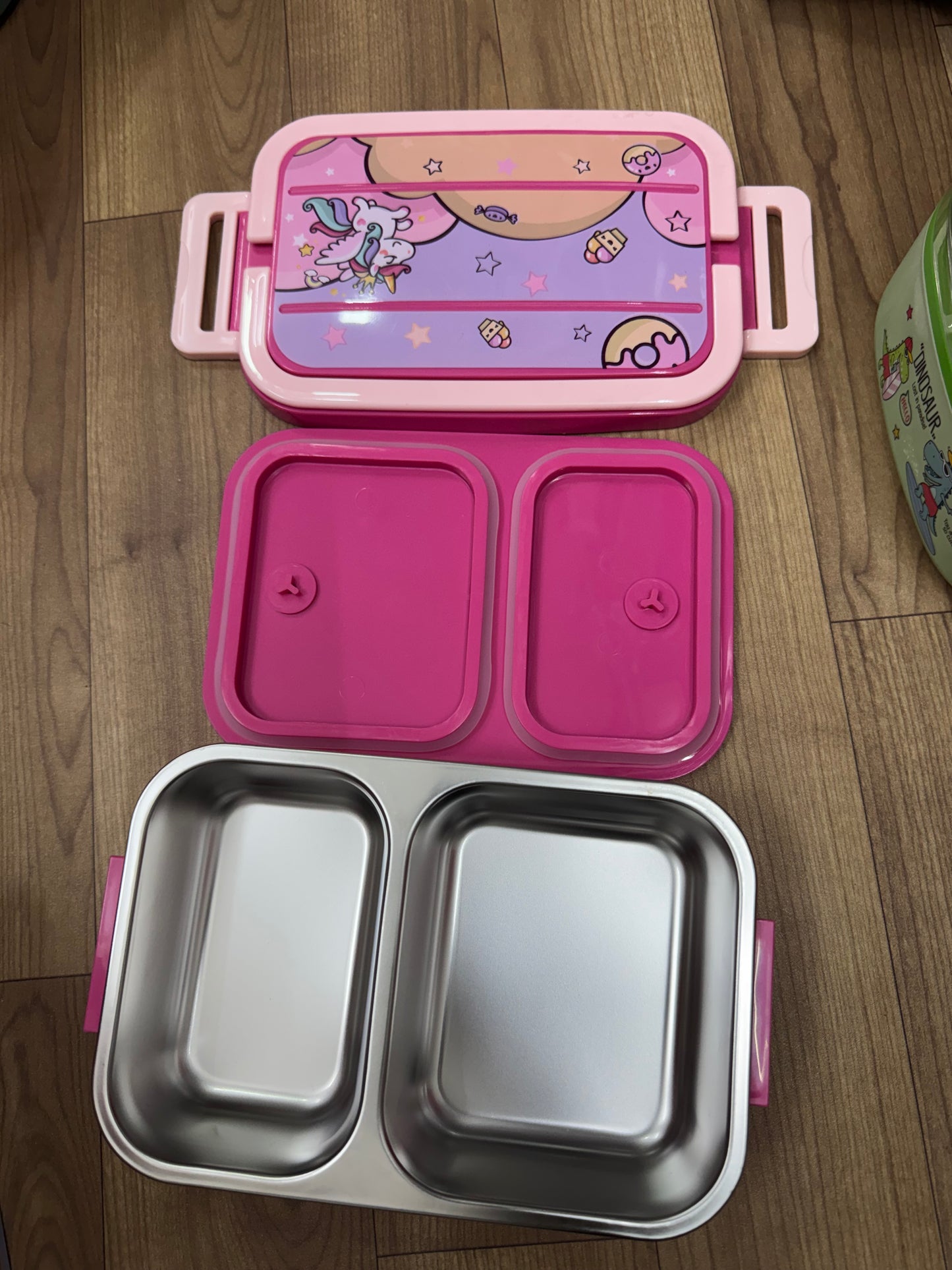 YouFood | Steel Lunchbox- 2 compartments
