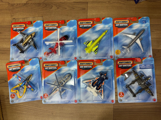 Matchbox Skybusters- JDJ05 (SET OF 8)