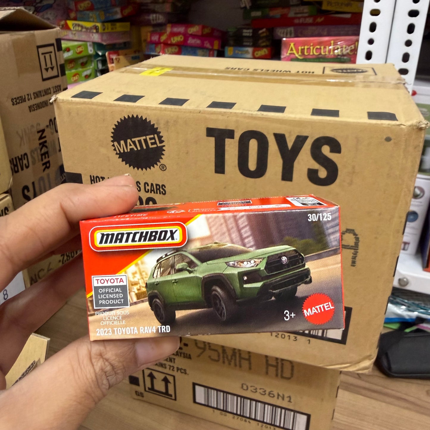 DNK70 (MATCHBOX PWR GBRS HERITAGE)- 2023 TOYOTA RAV4 TRD