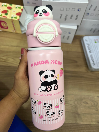 New character Twin Cup steel insulated bottles