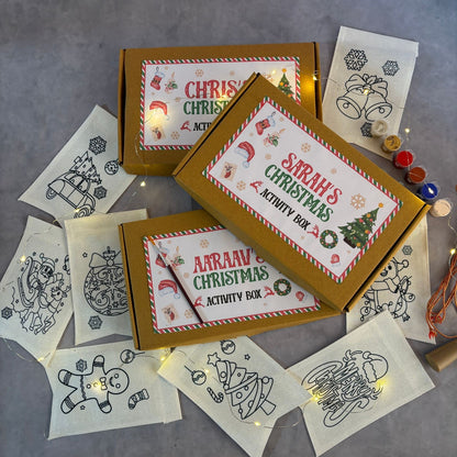 Personalised Christmas DIY activity kit