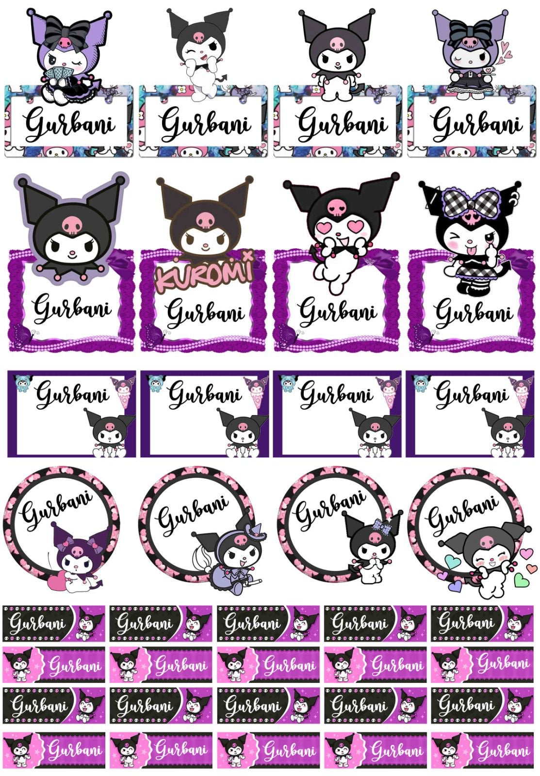 Ink Transfer Sticker