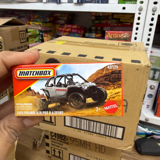 DNK70 (MATCHBOX PWR GBRS HERITAGE)- 2025 POLARIS RZR PRO R 4 SPORT