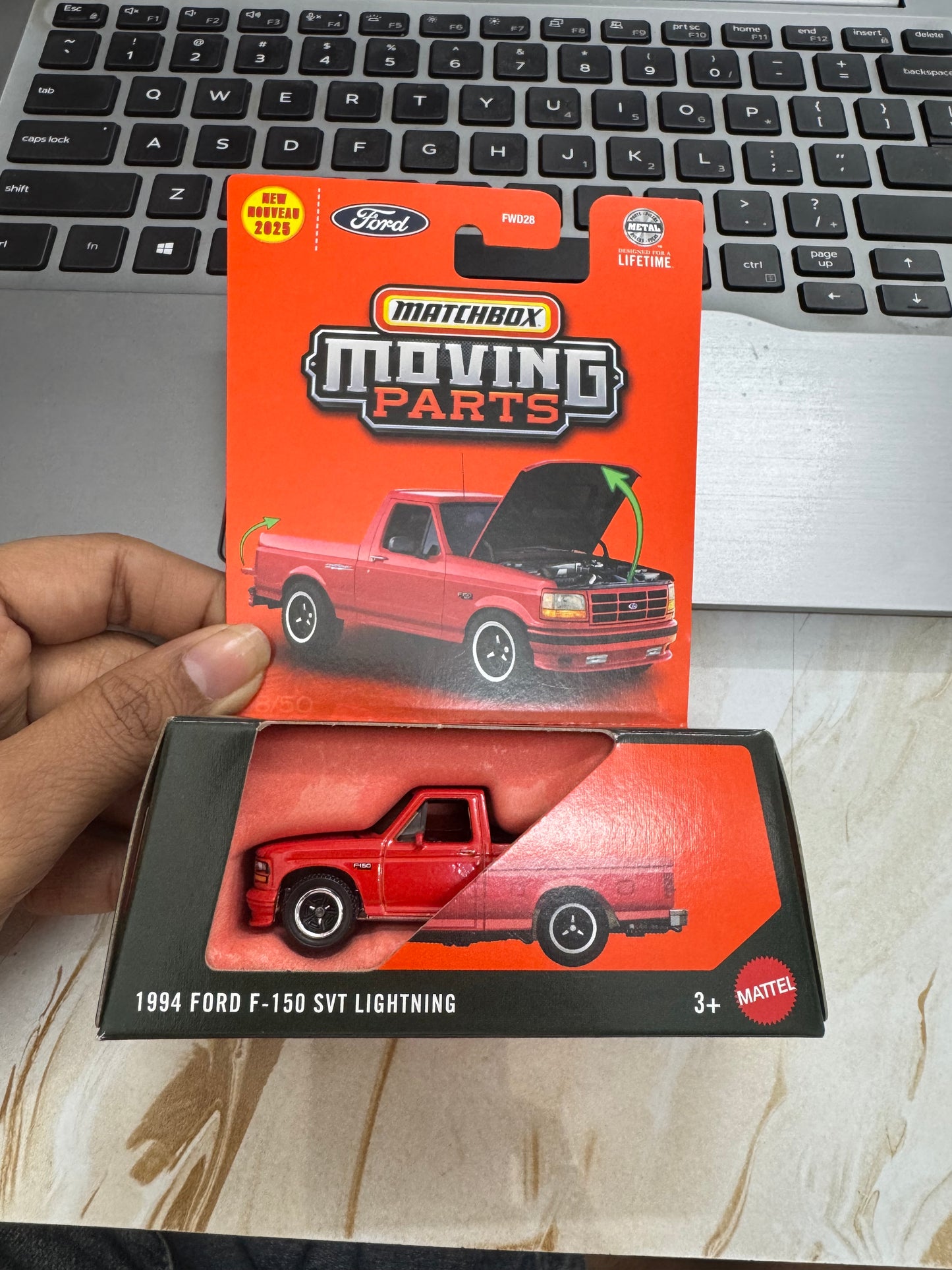 MATCHBOX MOVING PARTS- MOVING PARTS- 1994 FORD F- 150 SVT LIGHTNING