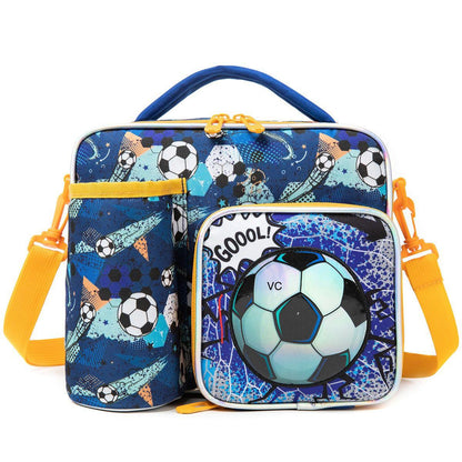Cartoon Themed Insulated Lunch Bag