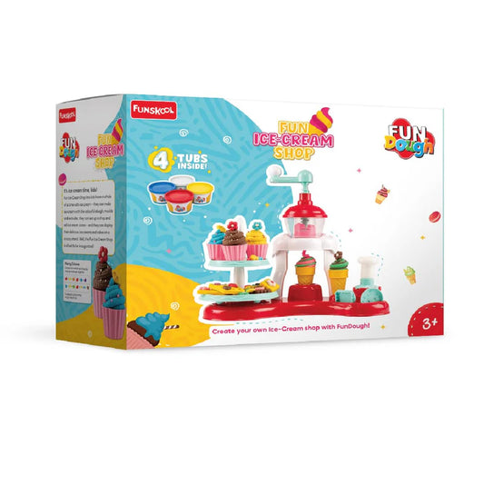Funskool Fundough Ice Cream Shop Playset
