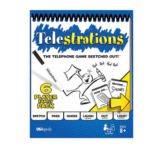 Funskool Telestrations | Party Games | Suitable for 8+Years