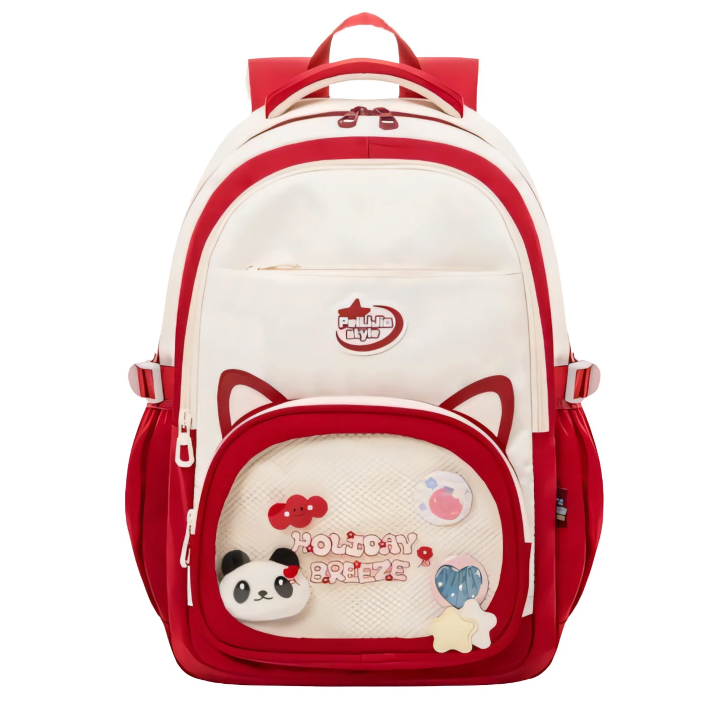 Panda- Cat Ear Kids School Bag | Lightweight Backpack