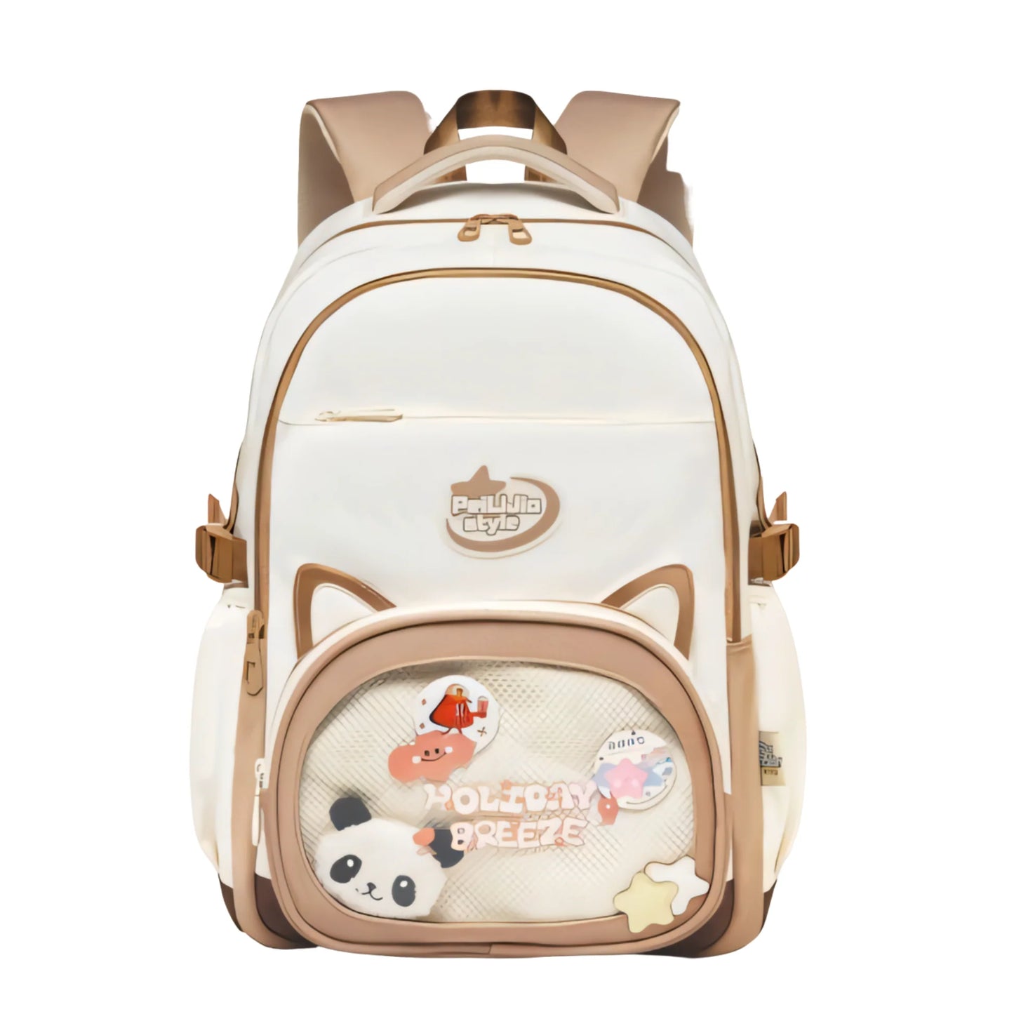 Panda- Cat Ear Kids School Bag | Lightweight Backpack