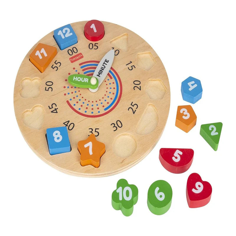 Funskool Giggles My Clock- Wooden