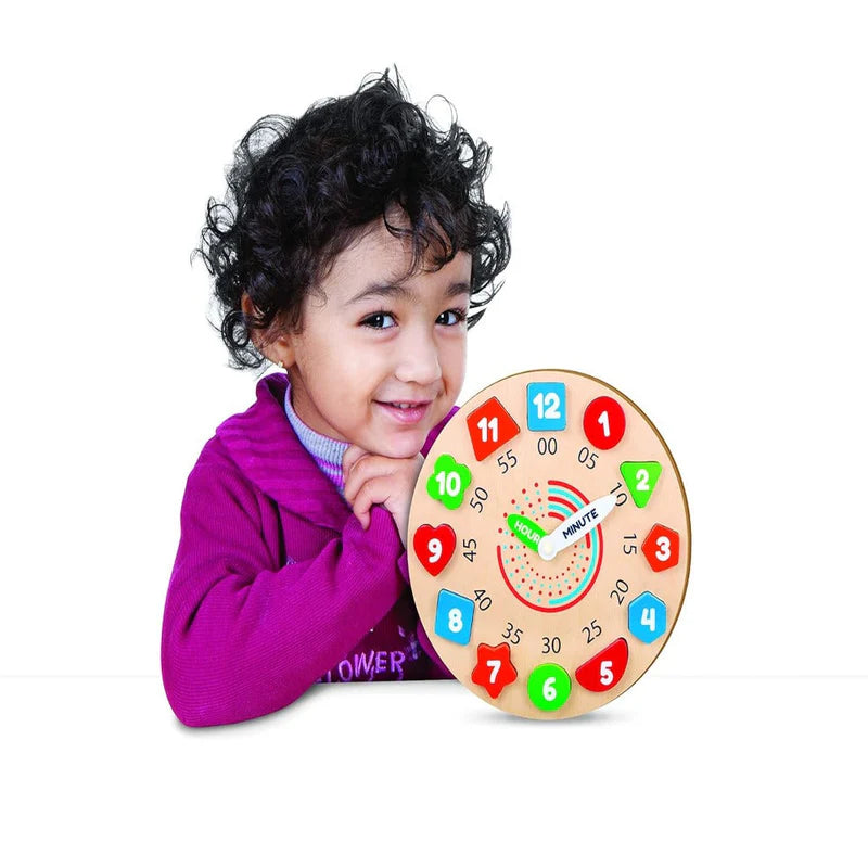 Funskool Giggles My Clock- Wooden