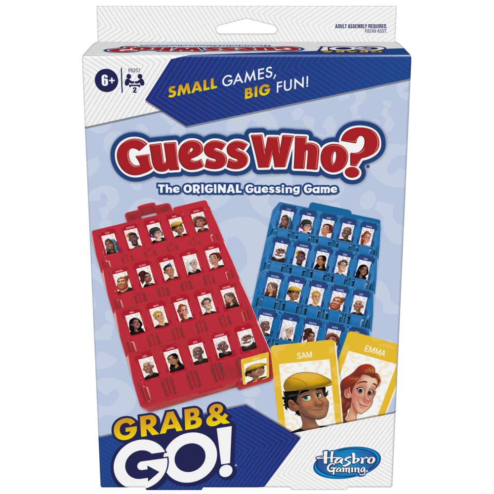 Hasbro Guess Who? Grab and Go Game