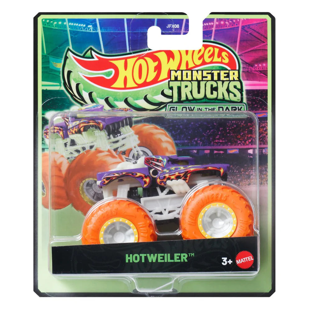 Hot Wheels Monster Trucks Glow in the Dark Vehicle