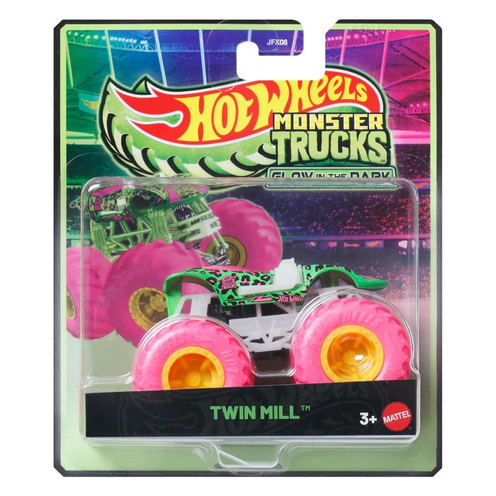 Hot Wheels Monster Trucks Glow in the Dark Vehicle