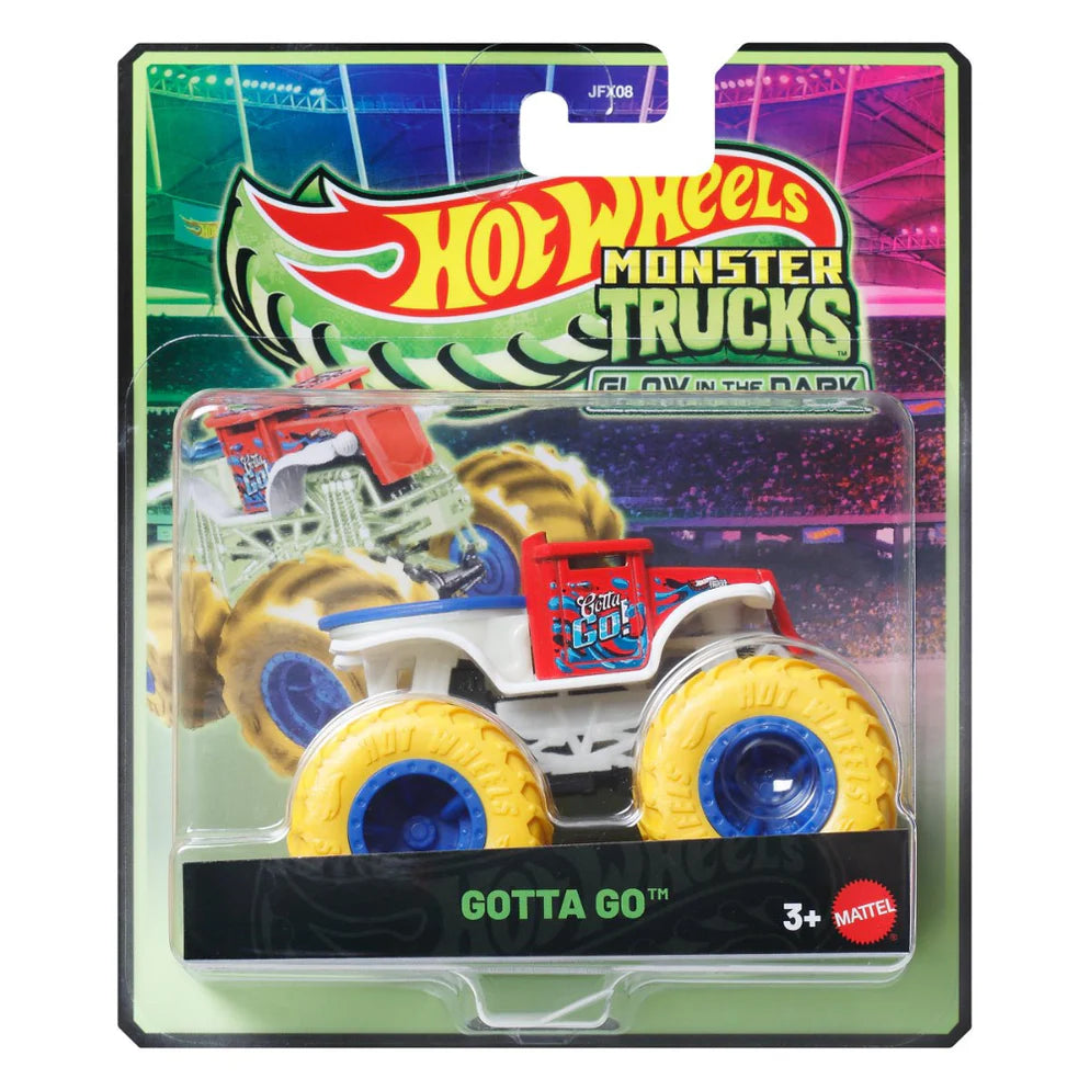 Hot Wheels Monster Trucks Glow in the Dark Vehicle