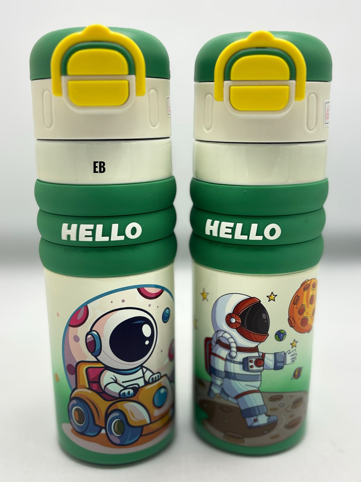 New character Twin Cup steel insulated bottles