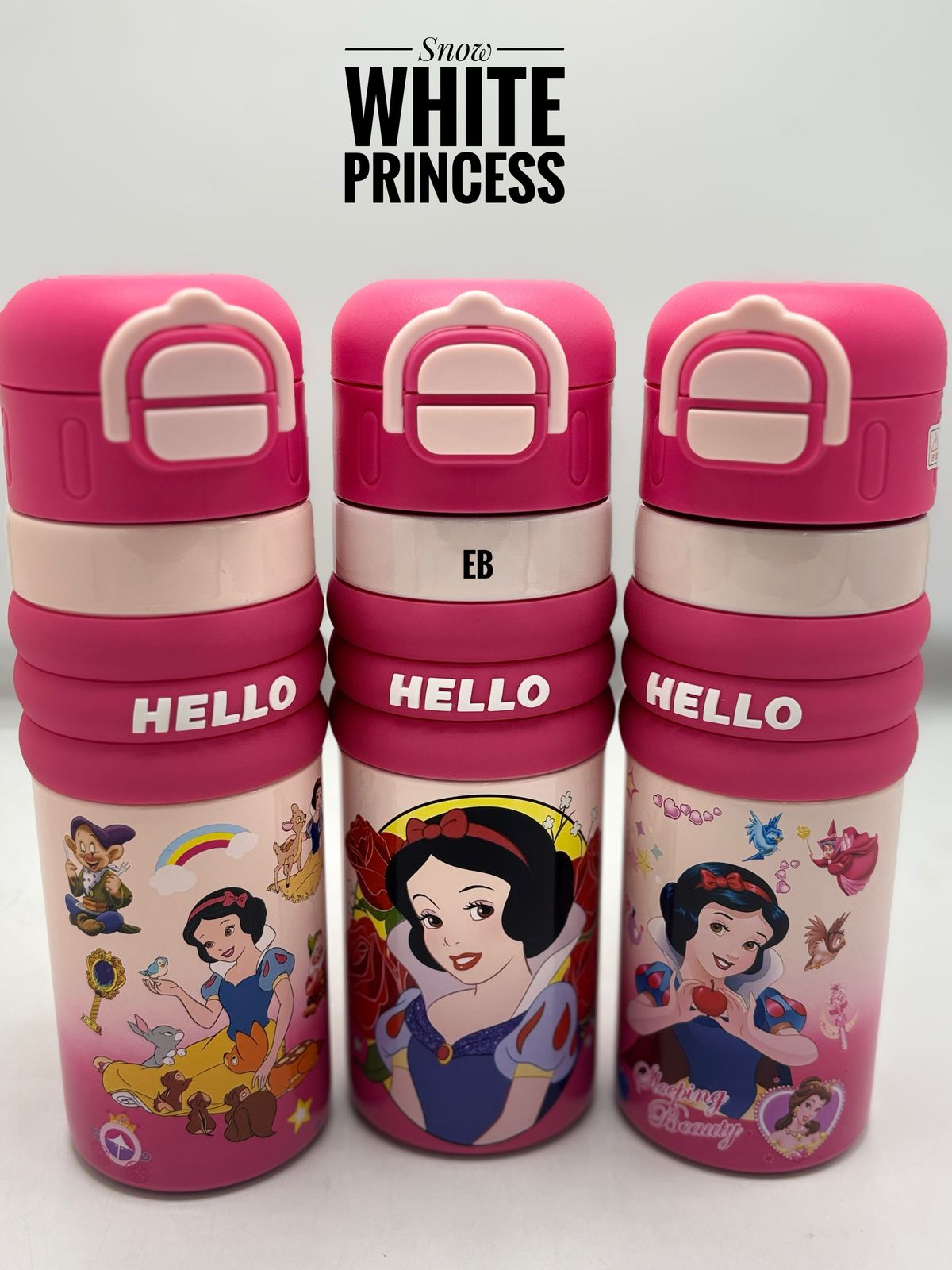 New character Twin Cup steel insulated bottles