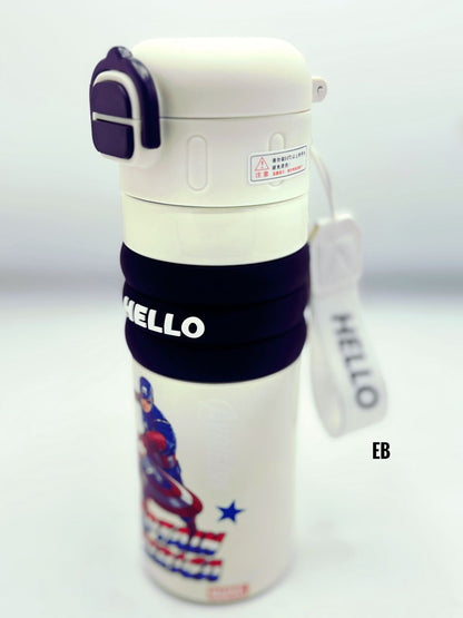 New character Twin Cup steel insulated bottles