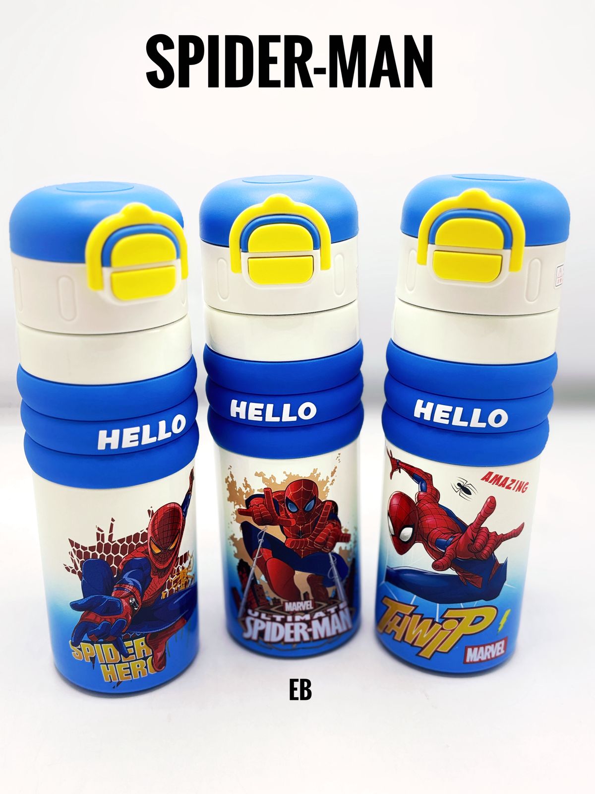 New character Twin Cup steel insulated bottles