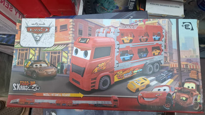 Deformation Truck/ Container Truck with Race Track- MCQUEEN