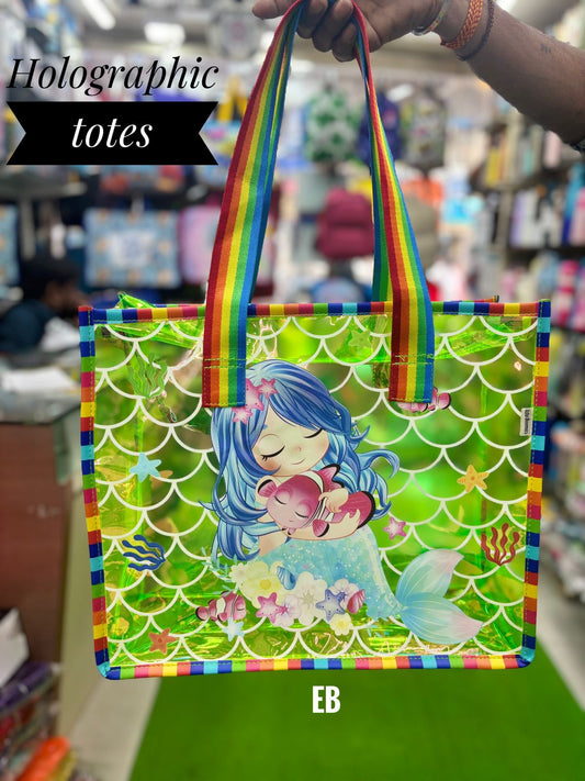 New Holographic Tote Bags